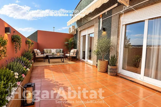 ¡Vistas panorámicas! Ático amplio y sofisticado con terraza 