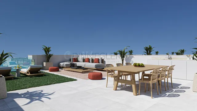 Modernas villas de una sola planta con piscina privada y sol - foto 2