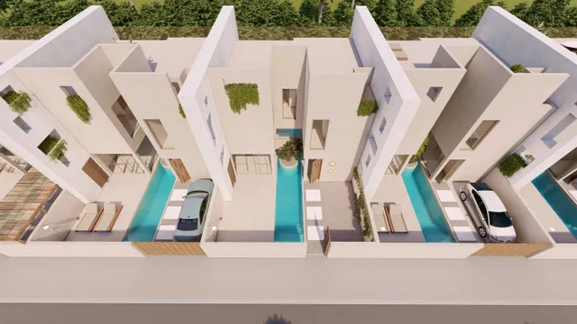 Pareados de obra nueva en Formentera del Segura - 3 dormitorios piscina y solárium — 10
