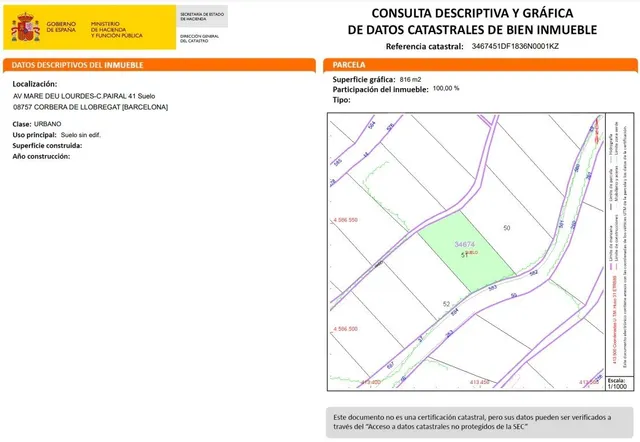 Parcela edificable en CASES PAIRALS — 3