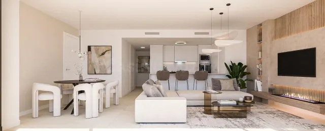 Ático de 3 dormitorios, 3 baños con solarium. Azata Golf, Es - foto 2