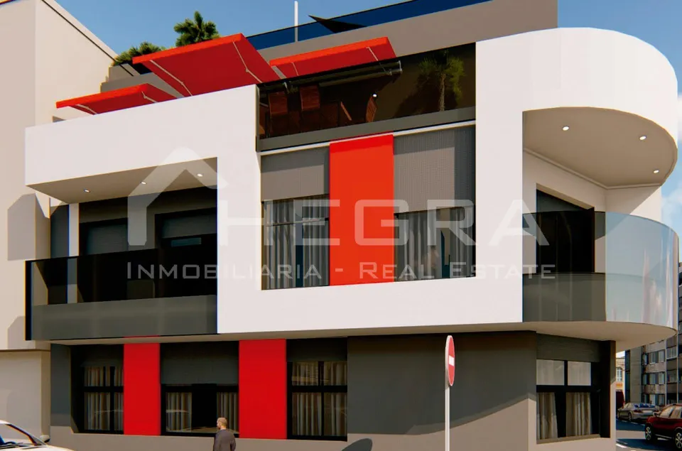 Se vende solar con proyectos y licencias de obra en Torrevieja, zona Habaneras