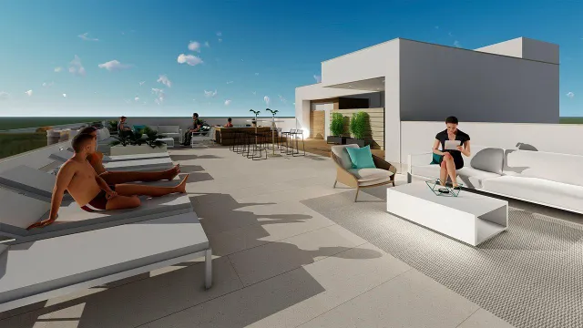Nuevos apartamentos junto al mar en Playa del Cura, Torrevieja — 4