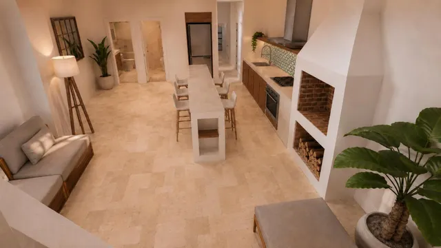 Casa única de 253 m2 con garaje doble, oficina, salón social y +100 m2 de terrazas — 7