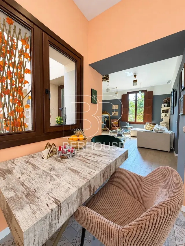Piso con jardín privado en finca catalogada - Teià centro — 14