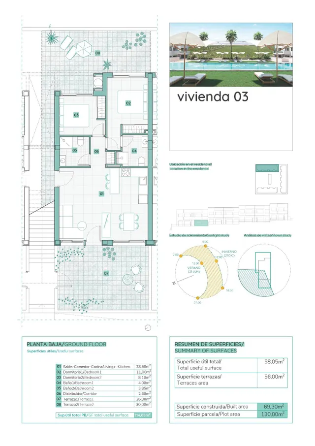 RESIDENCIAL DE OBRA NUEVA DE BUNGALOW EN LOS BALCONES — 19