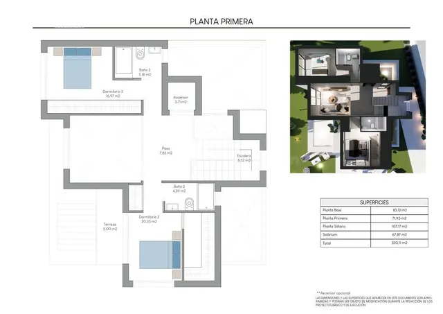 Villa 3 habitaciones 330m² en venta - Balcón de finestrat — 13