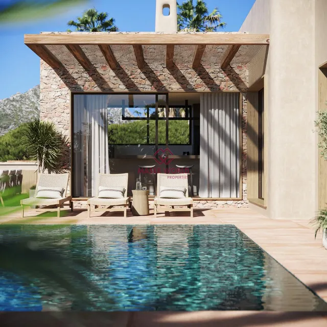 Villa de nueva construcción estilo Ibiza con características de lujo en Jávea — 4
