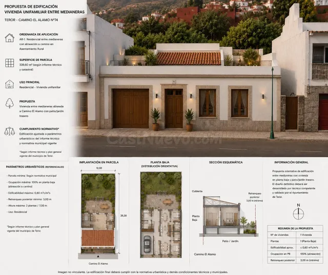 Solar 37m² en venta - El Álamo-Arbejales - foto 2