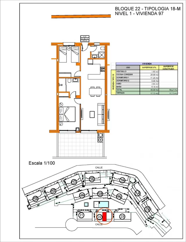 APARTAMENTO DE 2 DORMITORIOS CON VISTAS AL MAR EN XERESA(GANDÍA). — 16