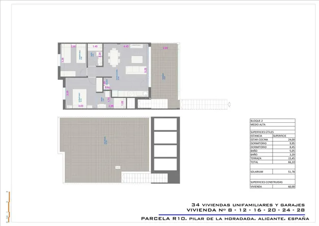 Bungalows de nueva construcción con jardín o solárium cerca de la playa en Pilar de la Horadada — 31