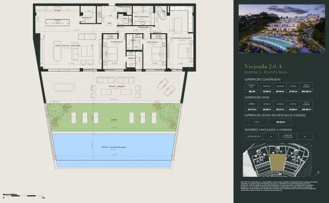 Apartamento de lujo en planta baja en Benahavís con gran piscina y jardín privado — 19
