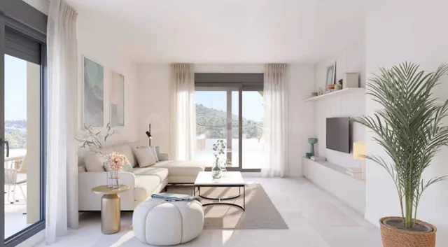 Ático de 3 dormitorios y 2 baños con vistas al Golf. Mijas c - foto 4
