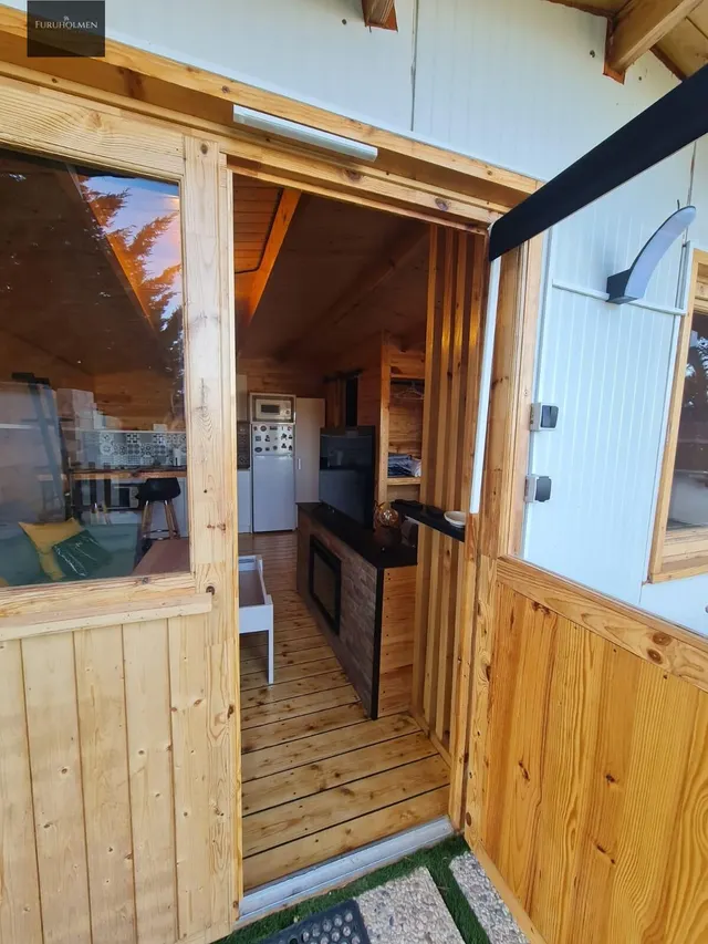 Parcela con una casita de madera en Cumbres Verdes. — 16