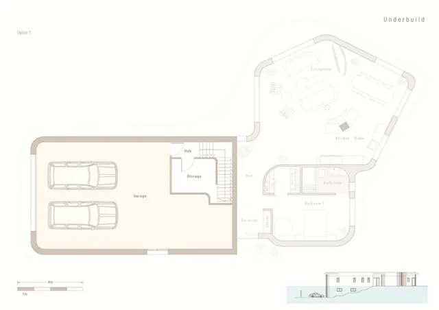 Villa de lujo de 4 dormitorios en una planta con piscina privada y sótano en la urbanización La Marina(San Fulgencio) — 5