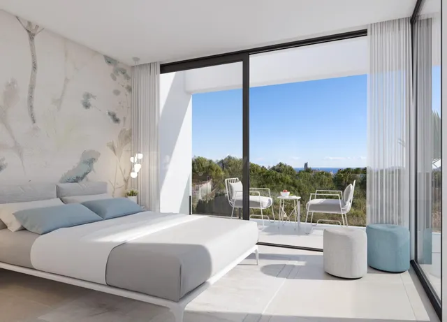 Sea View 6: Villa moderna con piscina privada y vistas impre - foto 5