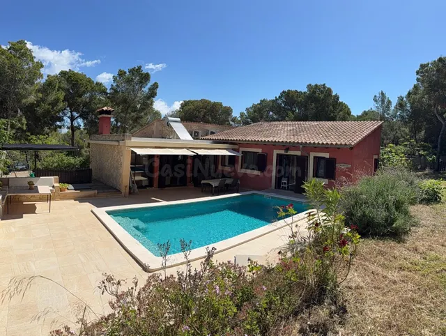 Exclusiva villa con piscina a 500 m de la playa en Cala Viny - foto 5