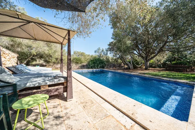 Villa de campo con piscina privada y casa de invitados . — 32