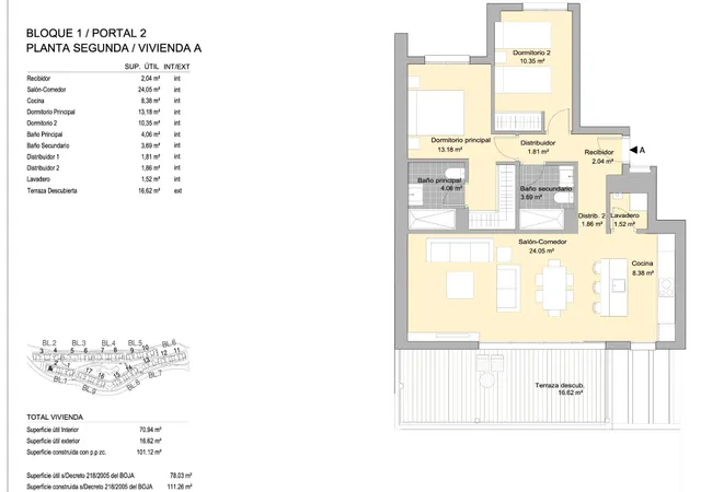 Ático de 2 dormitorios y 2 baños. Estepona — 15