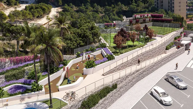 APARTAMENTO CON ZONAS VERDES Y PISCINA — 7