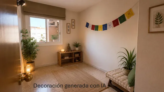Piso acogedor y amueblado con ascensor en Almeda, Cornellà — 15