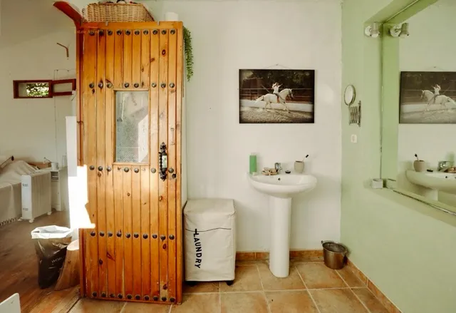Espectacular finca ecuestre de 32.000 m2 con varias viviendas y piscina en Álora — 13