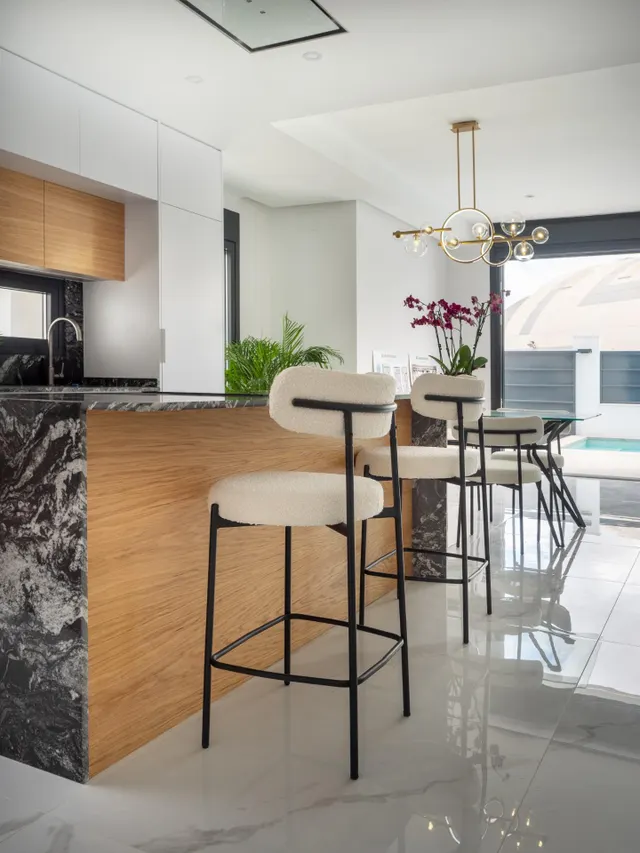 LLAVES EN MANO! VILLA  DE OBRA NUEVA COMPLETAMENTE AMUEBLADA EN SAN PEDRO DEL PINATAR, COSTA CALIDA — 15
