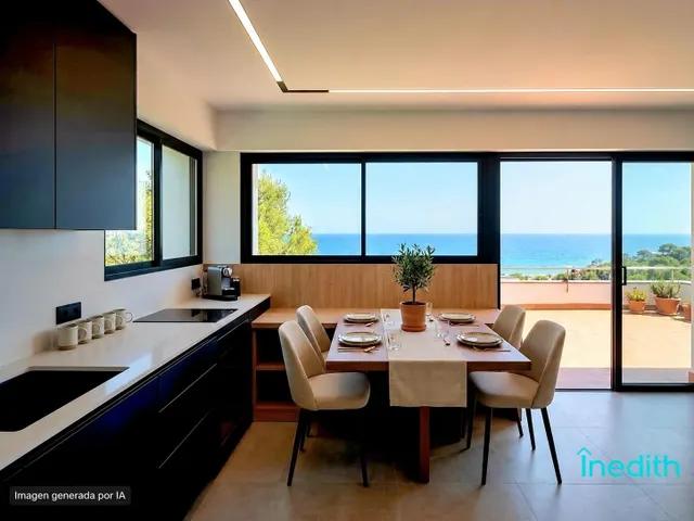 Gran casa familiar con preciosas vistas al mar urbanización Rat Penat — 13