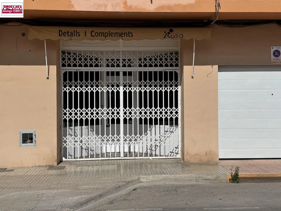 ALQUILER DE LOCAL COMERCIAL EN SOLLANA (VALENCIA)