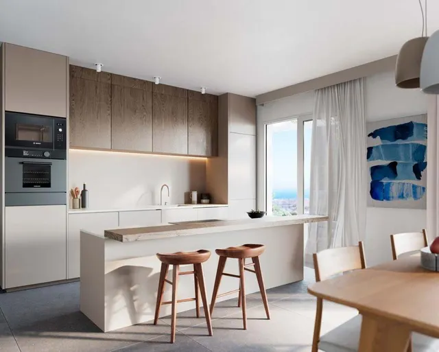 UN RESIDENCIAL INCOMPARABLE : PISOS Y ÁTICOS EN VENTA EN MIJAS A ESCASOS MINUTOS DE LA COSTA. — 10
