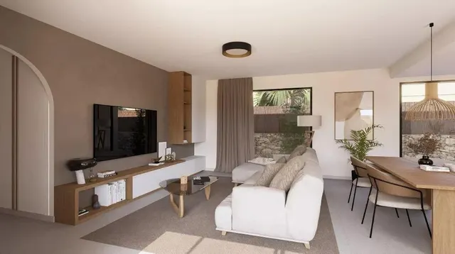 Villas contemporáneas de una sola planta en Altaona Golf Resort Murcia — 6