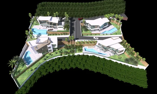 Próximamente proyecto nuevo de 4 villas de lujo estilo moderno — 25