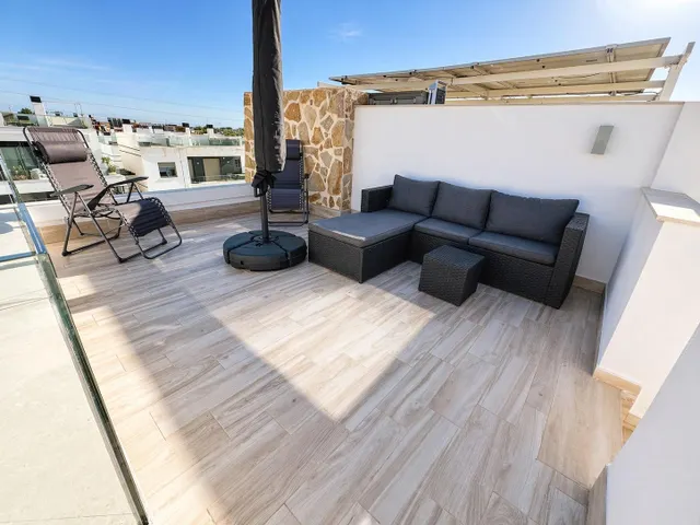 Adosado contemporáneo  PAU-26 con piscina privada y solárium — 36