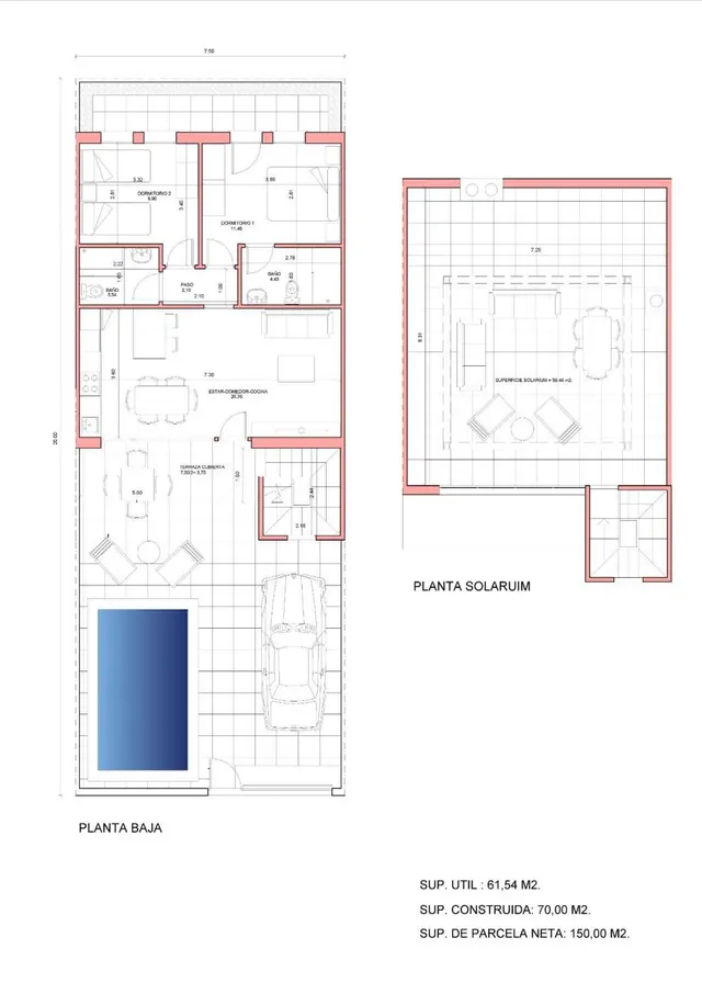 Casa 2 habitaciones 70m² en venta - La Pinilla - Las Palas — 9