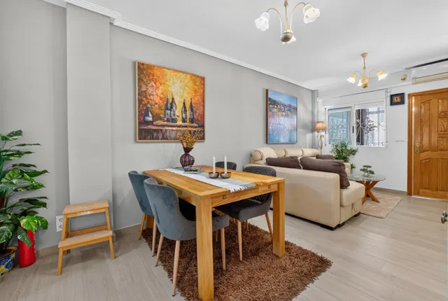 Villas Don Sancho V – Coqueto apartamento en planta baja con jardín, terrazas y piscina comunitaria. 2 dormitorios — 9