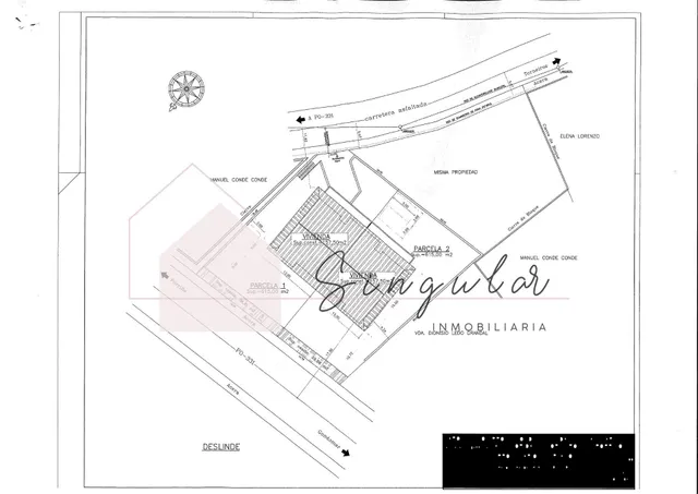 PARCELA CON LICENCIA Y PROYECTO PARA 2 CHALETS PAREADOS - foto 2
