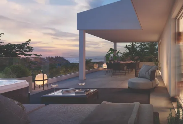 EXCLUSIVA NUEVA VIVIENDA DE 3 DORMITORIOS EN LA ZONA DE TORREQUEBRADA, A 300 METROS DE LA PLAYA !!! — 2