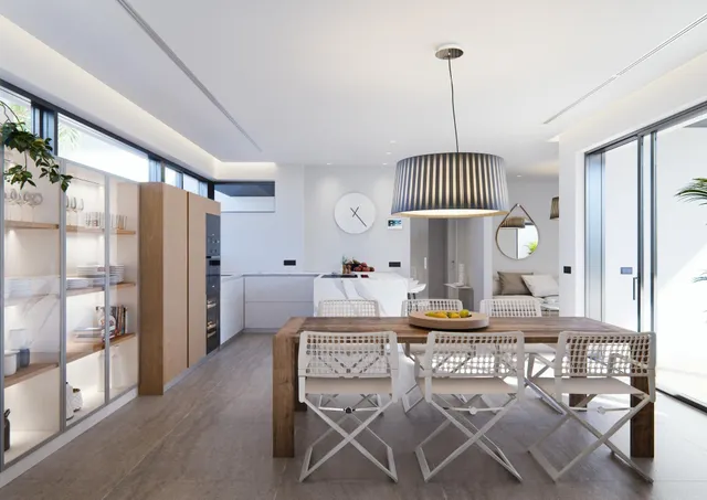Villa de una planta con 3 dormitorios y piscina privada en San Javier — 4