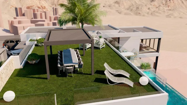 Villas modernas de lujo con vistas al campo de golf en Ciudad Quesada — 5