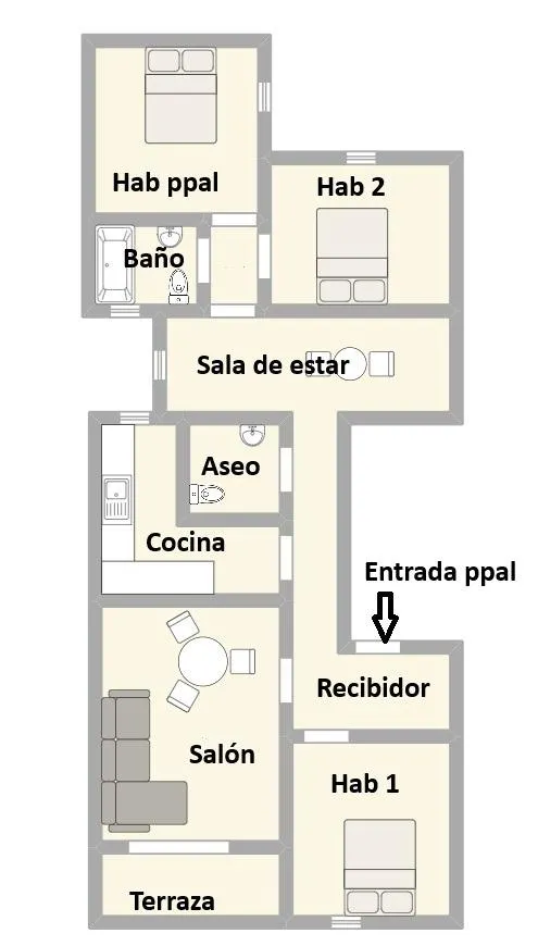 Piso junto a iglesia san jose, 113 metros, ascensor, av principal — 10