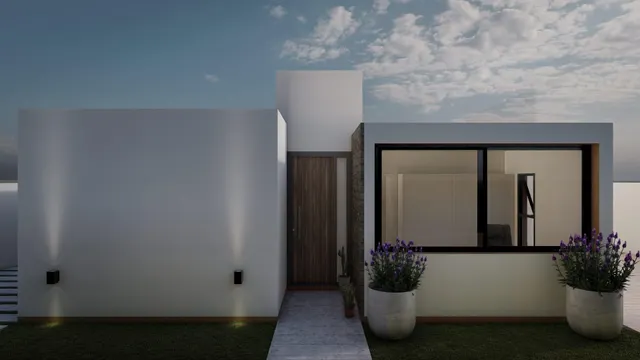 Villa de estilo ibicenco en un tranquilo pueblo español — 10