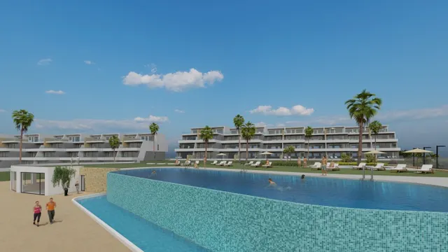 FABULOSO ÁTICO EN RESIDENCIAL DE LUJO CON VISTAS AL MAR EN FINESTRAT. — 49