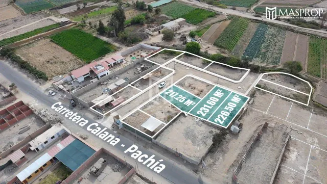 Últimos 3 lotes disponibles con infraestructura completa en 