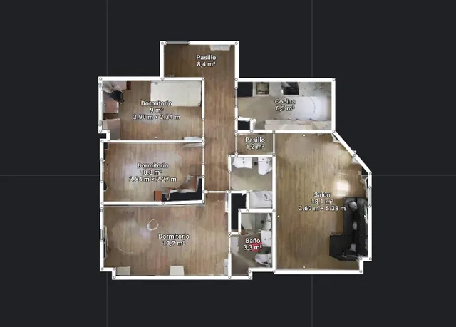 OPORTUNIDAD EN VENTA DE PISO VPO DE 3 DORMITORIOS EN BARRIO ALBAYDA CON PLAZA DE GARAGE Y TRASTERO — 49