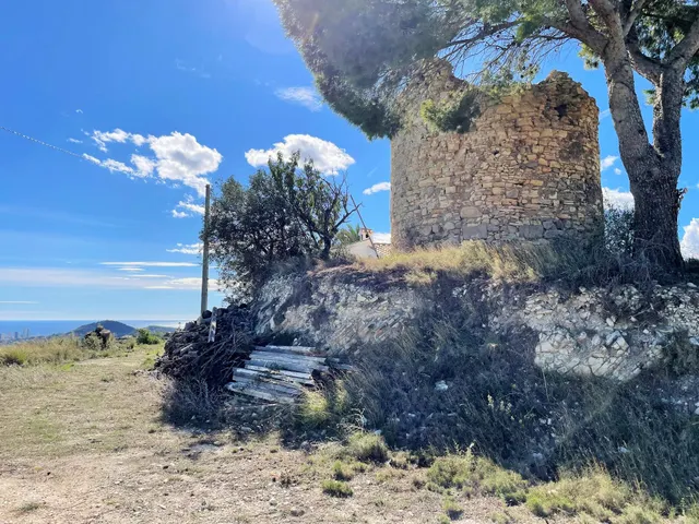 Se vende en Benissa casa de campo  tradicional con un Molino de piedra del S XIX vistas al mar y montaña — 5