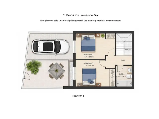 Casa adosada moderna y espaciosa (aprox. 116 m2) con 3 dorm, 3 baños, varias terrazas, y gran piscina comunitaria. Cerca de campos de golf, La Zenia Boulevard, y a poco más de 5 km de las playas. — 41