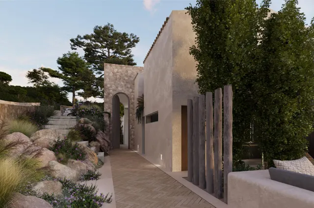 Parcela urbana con proyecto y licencia para villa de lujo en Santa Ponça — 10