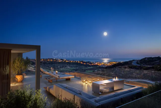 Villa moderna en primera línea de golf con vistas al mar — 5