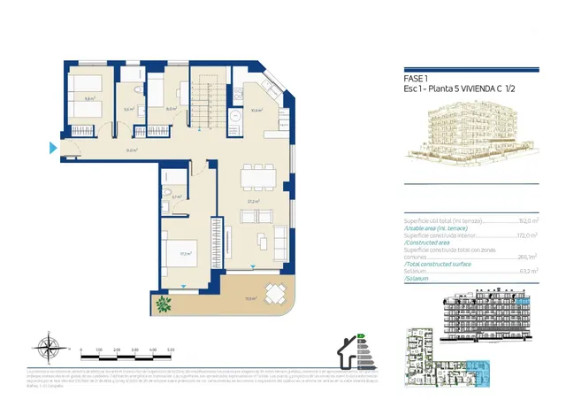 Ático 4 habitaciones 280m² en venta - Centro — 20