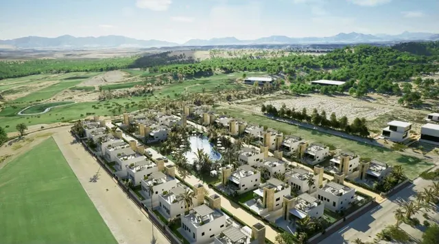 Villa en Mazarrón . Tres dormitorios, solárium, semisótano y piscina comunitaria — 19